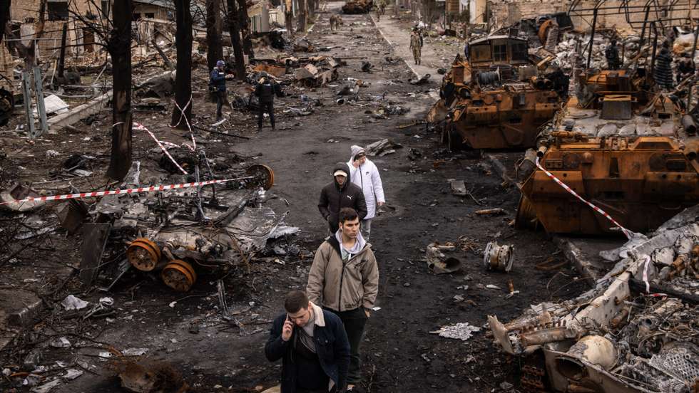 Russian Retreat From Bucha Reveals Scores Of Civilian Deaths