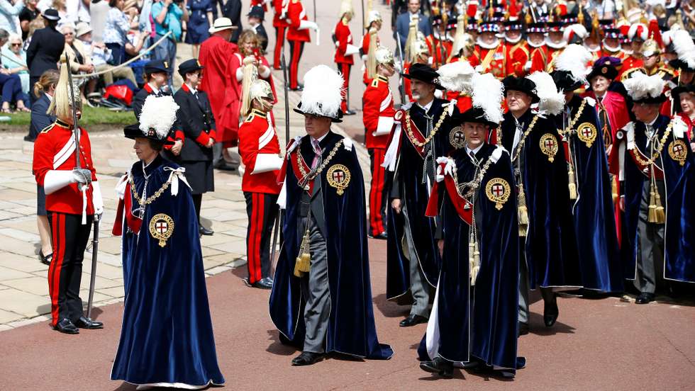 Order Of The Garter Service At Windsor Castle
