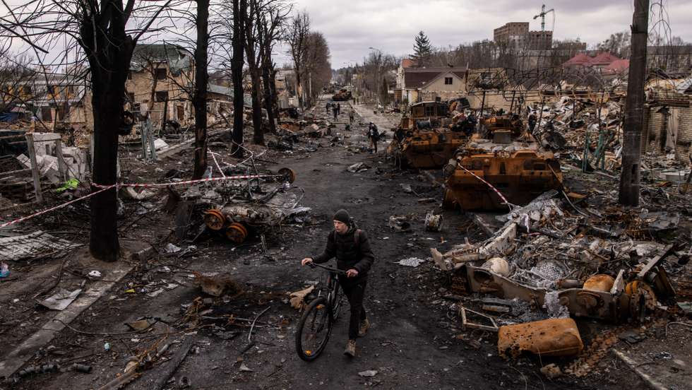 Russian Retreat From Bucha Reveals Scores Of Civilian Deaths