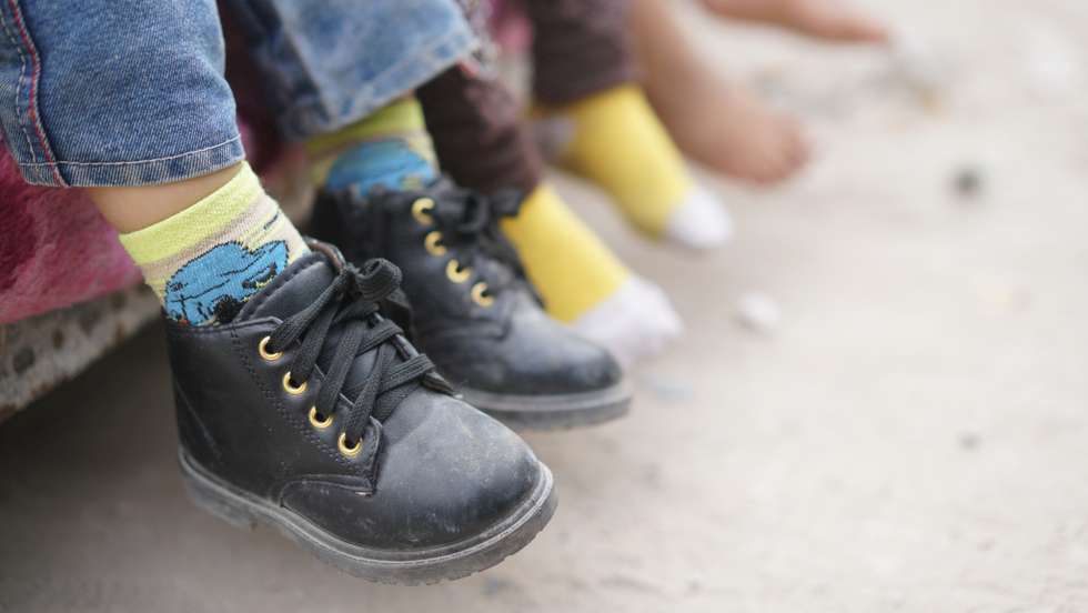 Children feet