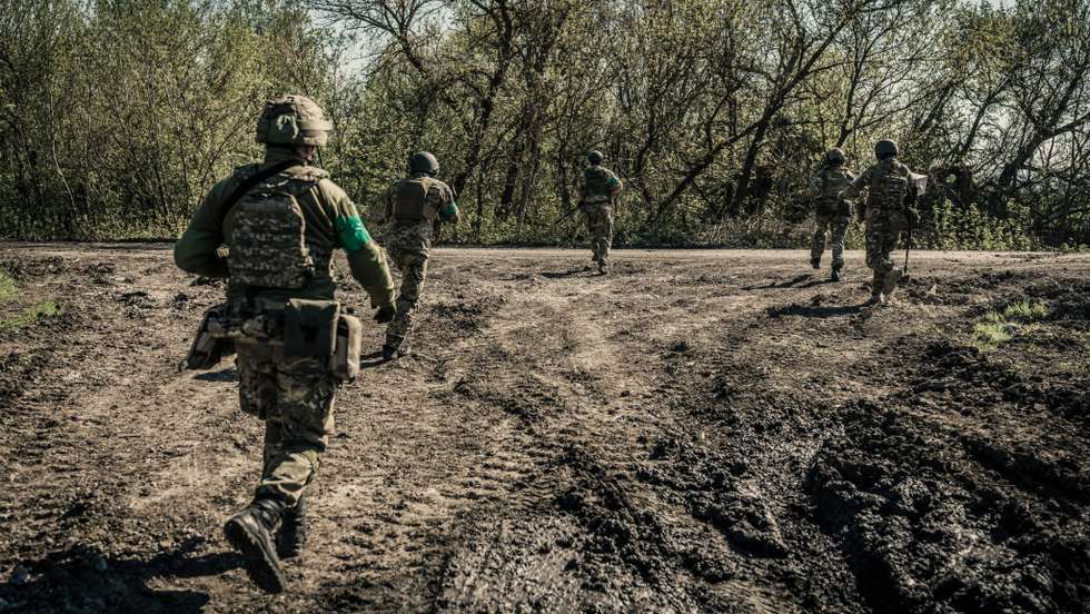Ukrainian Military Positions On Direction Barvinkove – Izium In Kharkiv Oblast