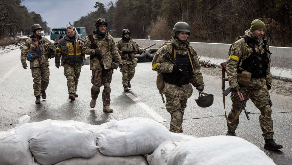 Russians Continue Assault On Outskirts Of Kyiv
