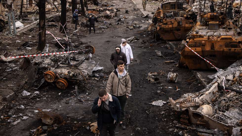 Russian Retreat From Bucha Reveals Scores Of Civilian Deaths