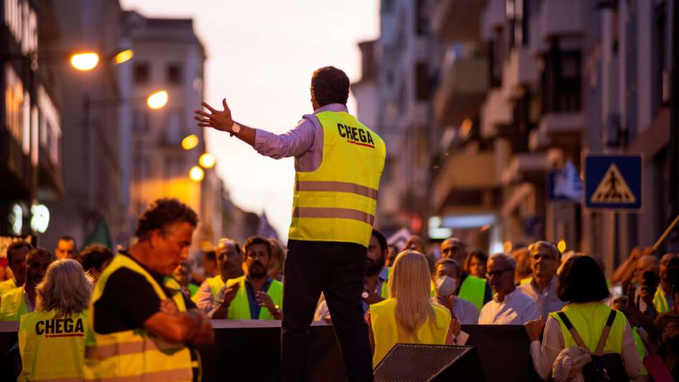 Manifestação do Chega a 19 de outubro de 2021