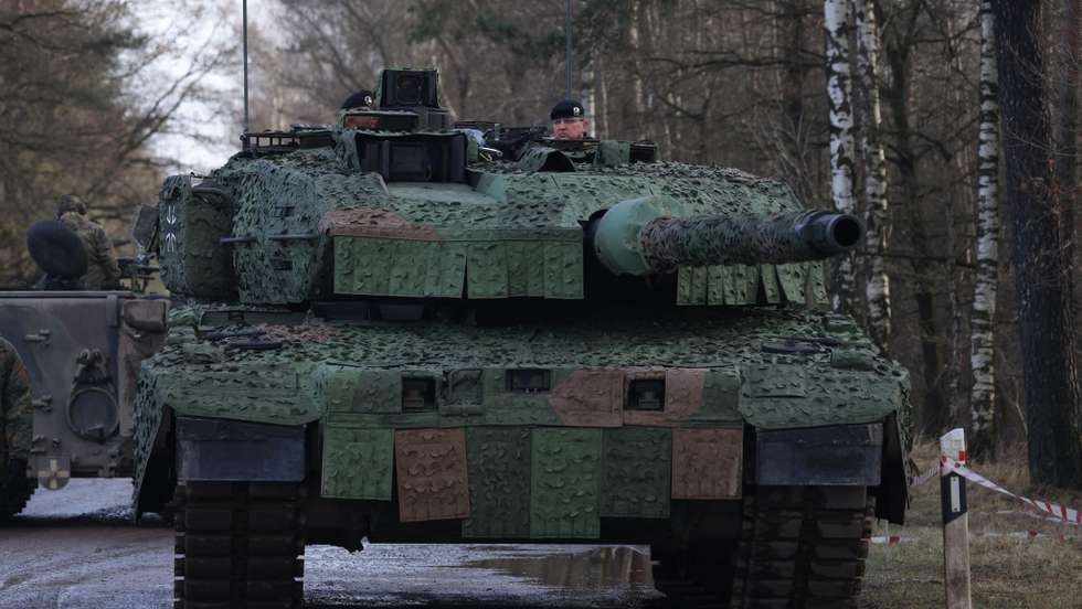 Defence Minister Lambrecht Visits Bundeswehr Tank Brigade As Germany Considers Deploying More Troops To Lithuania
