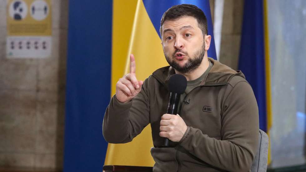 Ukraine President Volodymyr Zelenskyy Press conference