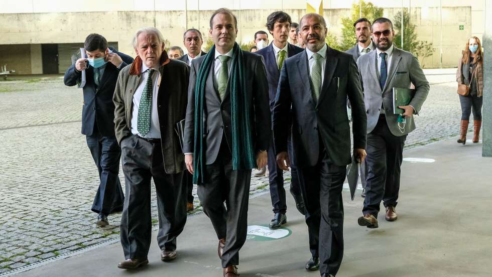 Nuno Sousa formalizou candidatura com vários elementos que fazem parte das listas, entre os quais Hélder Amaral (Direção) e João Gaspar (Assembleia Geral)