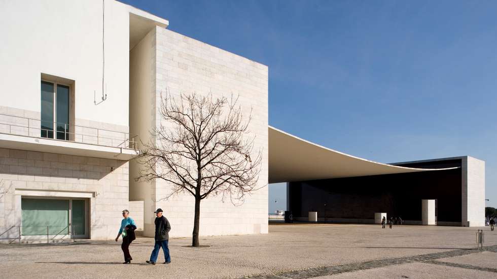 Portuguese Pavilion For Expo 98, Lisbon, Portugal, Architect Alvaro Siza, 1998