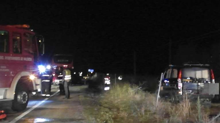 Estiveram no local 17 operacionais, apoiados por oito viaturas