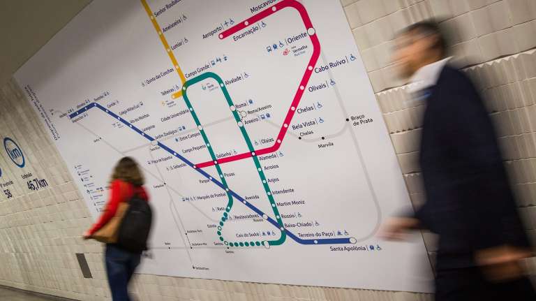 Obras serviram para ligar a estação do Rato, na linha amarela, à estação do Cais do Sodré, na linha verde