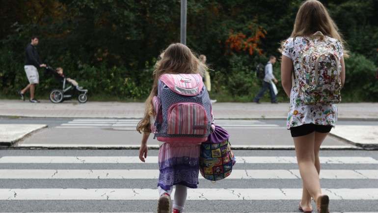 As crianças levam, por norma, uma semana a adaptar-se à nova rotina