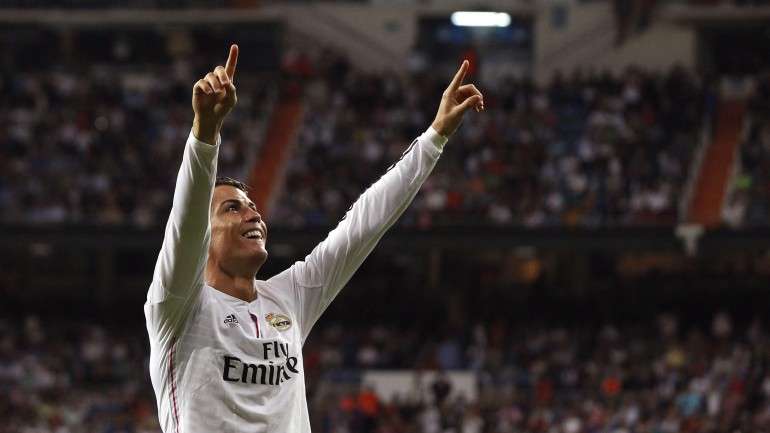 Vinte golos e oito assistências na Liga Espanhola em doze jogos, é o registo de CR7 no que já se jogou da época 2014/15