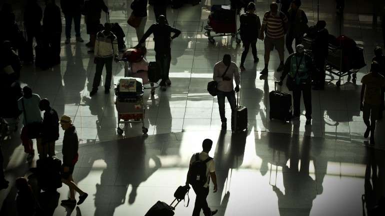 Aeroporto da Portela, em Lisboa.