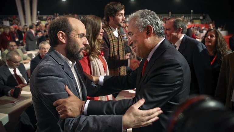 Rui Tavares esteve na sessão de encerramento do congresso do PS