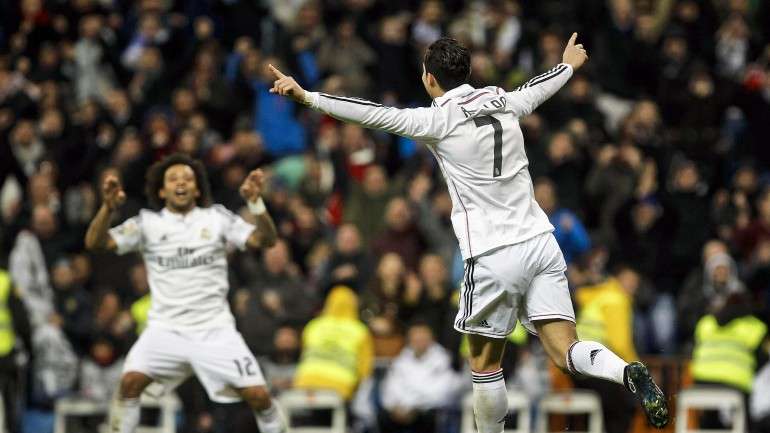 Cristiano Ronaldo foi um dos jogadores sorteados