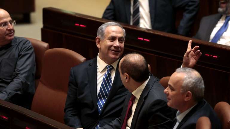 O Primeiro-Ministro Benjamim Netanyahu