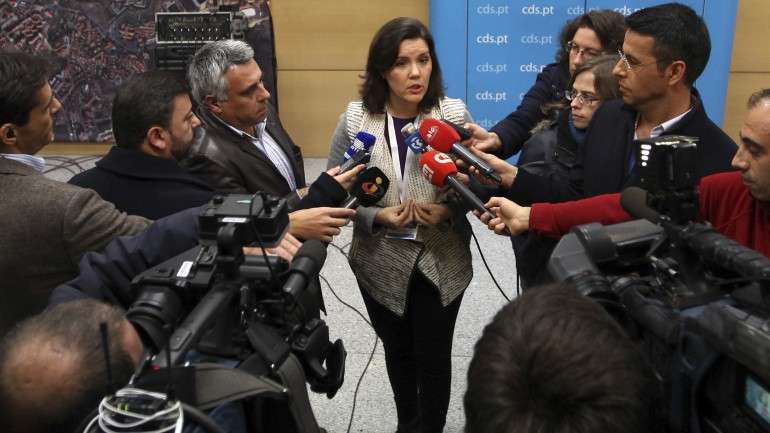 "O momento é de trabalhar as nossas ideias, o nosso programa", disse a dirigente do CDS-PP