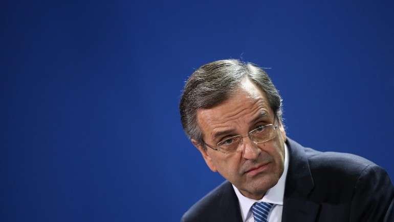 Antonis Samaras não conseguiu reunir o apoio necessário para eleger o seu candidato presidencial