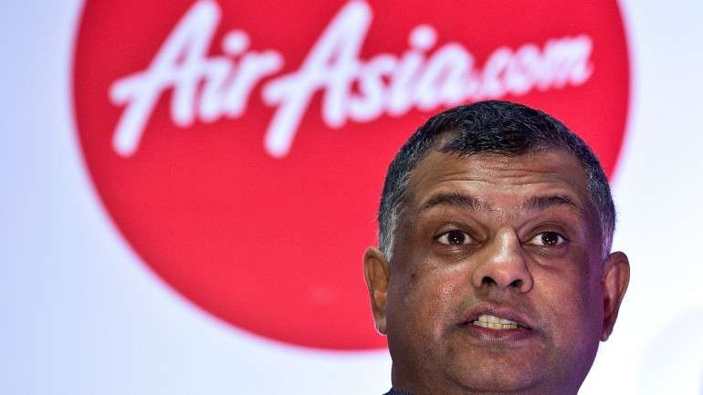 Tony Fernandes comprou a Air Asia em 2001