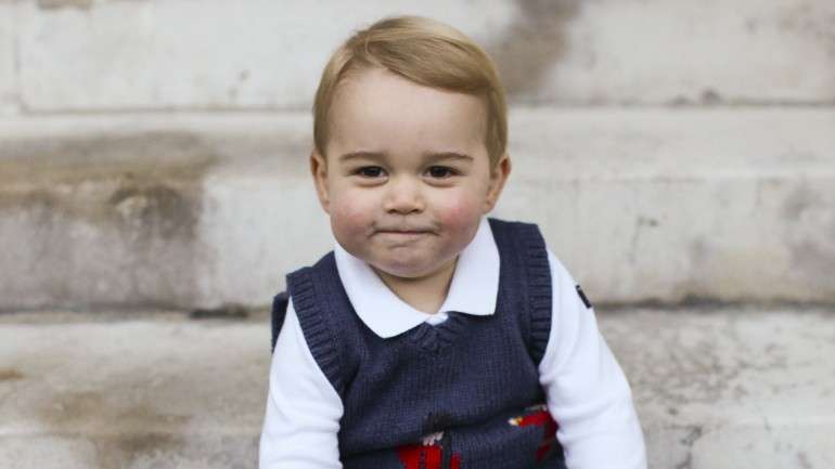 George tem quase 17 meses