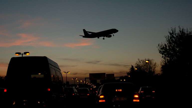 Mais 5,3% dos portugueses andam de avião