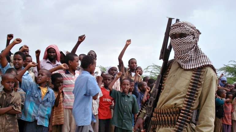 O grupo Al Shabab controla zonas do centro e do sul da Somália.