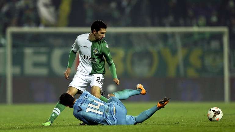 Só o golo de Carlos Mané, aos 59', deu uma vantagem no marcador que o Sporting não mais voltaria a perder