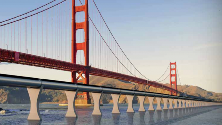 Projeto do Hyperloop para São Francisco, Califórnia (EUA)