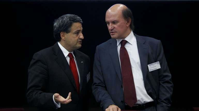 O ministro da Saúde, Paulo Macedo, e Fernando Leal da Costa, Secretário de Estado Adjunto do Ministro da Saúde