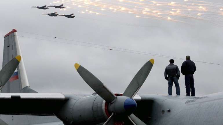 O Reino Unido não gostou de ver aviões russos perto do seu espaço aéreo