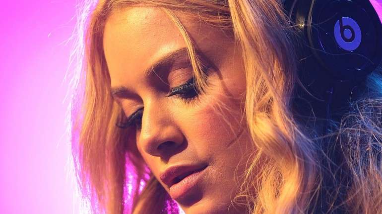 Na imagem, a Dj Havana Brown na MTV Summer Party, na Austrália, em 2012