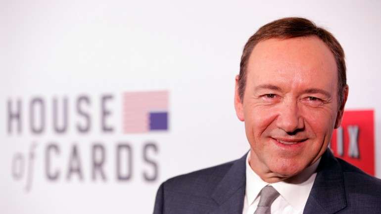 Kevin Spacey ganhou este domingo um Globo de Ouro por "House of Cards"