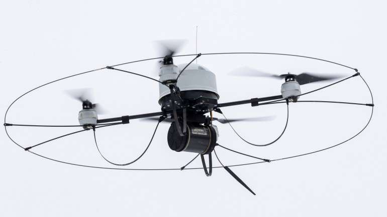 Drone caiu nos jardins da casa branca