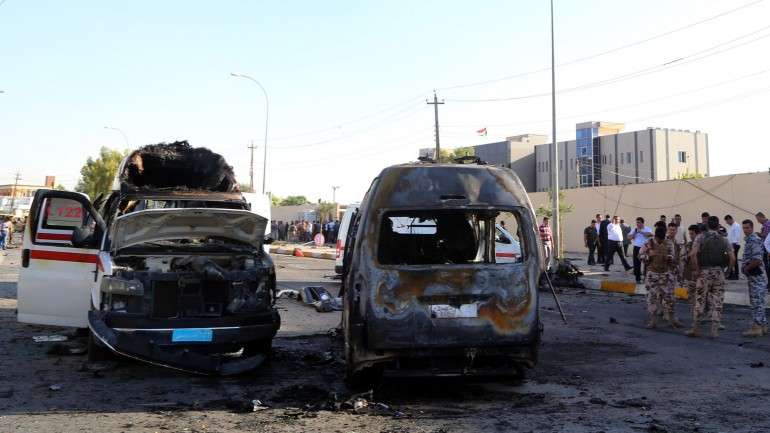 Os bombardeamentos aconteceram na cidade de Mosul, na província de Ninive, no norte do Iraque.