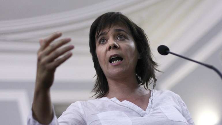 Catarina Martins afirmou que não acredita que o PS se vá "definir" até às eleições legislativas