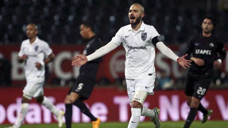 André André, um dos autores dos golos do Vitória de Guimarães