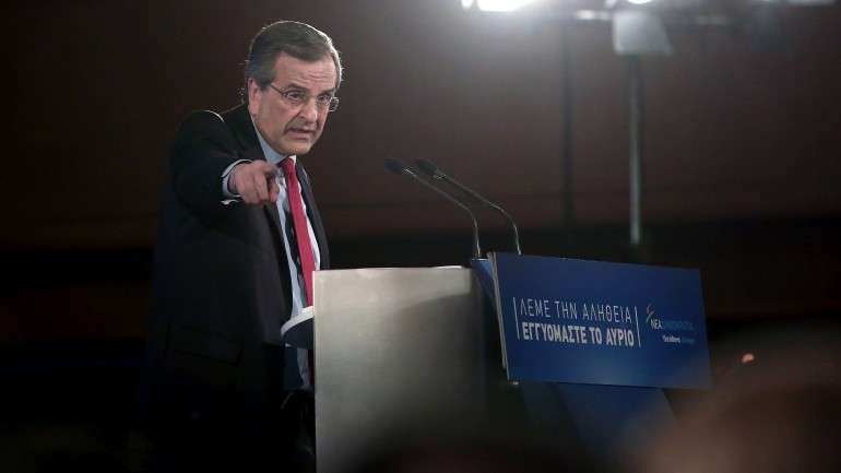 Antonis Samaras, atual primeiro-ministro: nos últimos dias, os juros da dívida grega voltaram a estar sob forte pressão