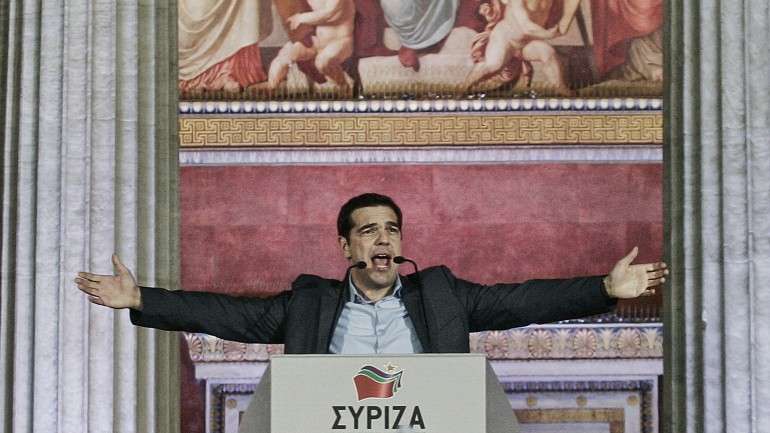 Alexis Tsypras, líder do Syriza, novo primeiro-ministro da Grécia
