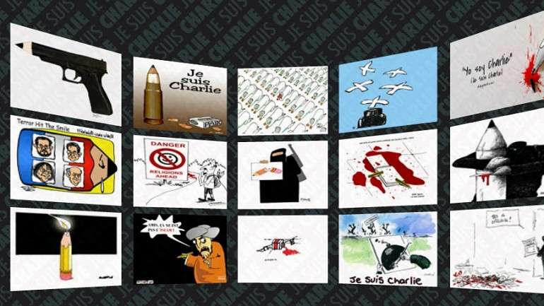Vista do Museu Virtual do Cartoon