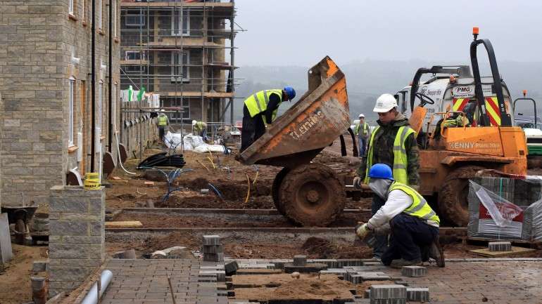 Setor da construção foi um dos que criou novos postos de trabalho