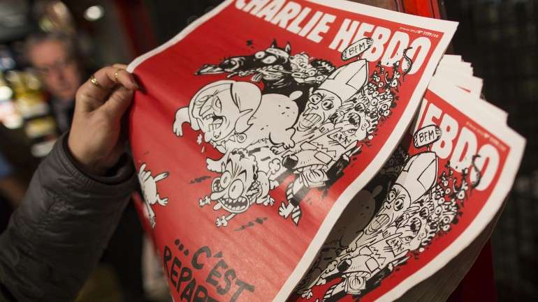 Mais uma capa polémica do Charile Hebdo nas bancas