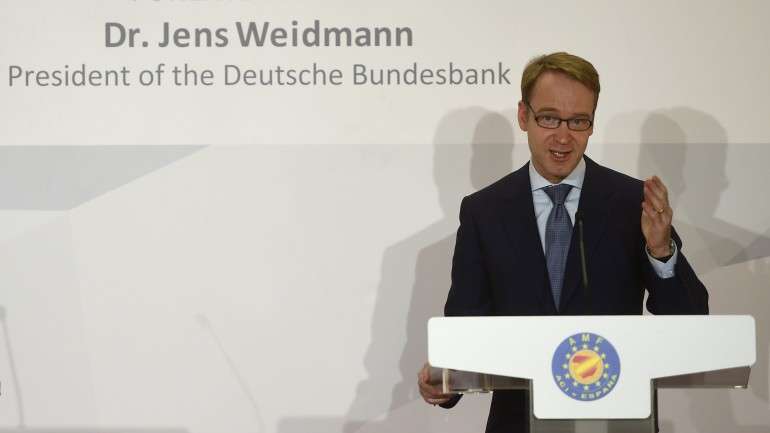 Jens Weidmann: cumprimento do programa de reformas poderia dar acesso ao regime vantajoso de financiamento da banca grega