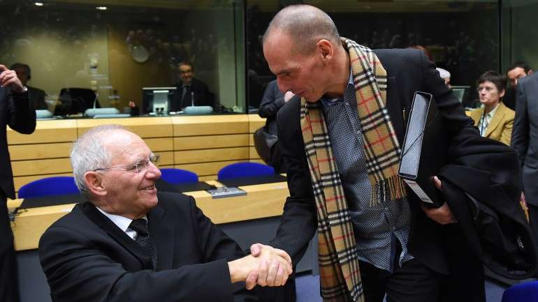 Yanis Varoufakis em negociações difíceis