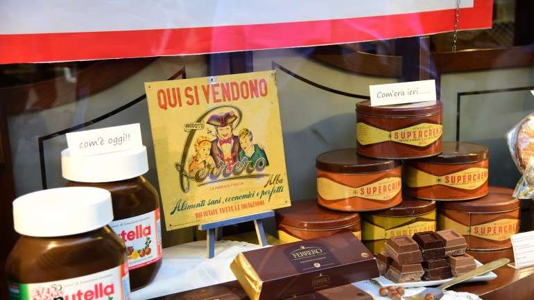 A receita de Nutella é a mesma do "Supercrema" criada pelo pai de Michele Ferrero, Pietro