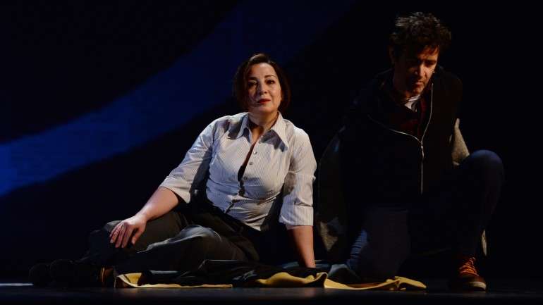 Ana Nave e João Reis são criadores e intérpretes do espetáculo cuja dramaturgia ficou a cargo de Maria Antónia Oliveira