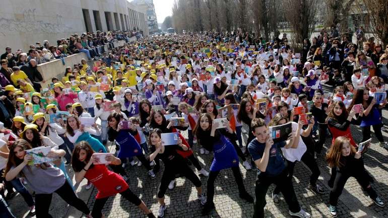 A Marcha da Interjovem começou segunda-feira em vários distritos