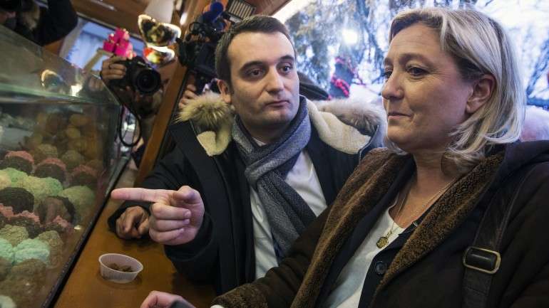 Marine Le Pen, líder da Frente Nacional