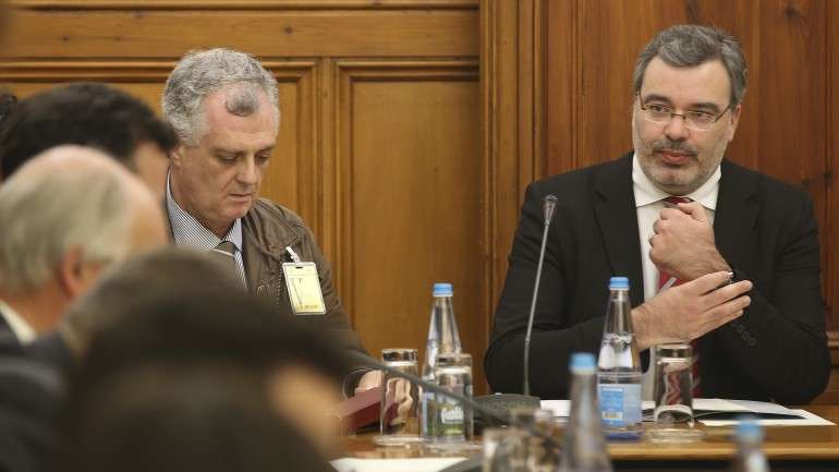 Nuno Barroso depõe durante a audição sobre a Lista VIP esta quinta-feira