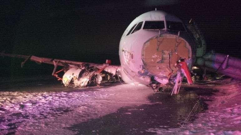 O incidente gerou um apagão no terminal do Aeroporto Internacional de Halifax