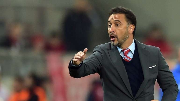 Vítor Pereira, treinador do Olympiakos, já vai orientar a equipa em jogos do campeonato, este fim de semana